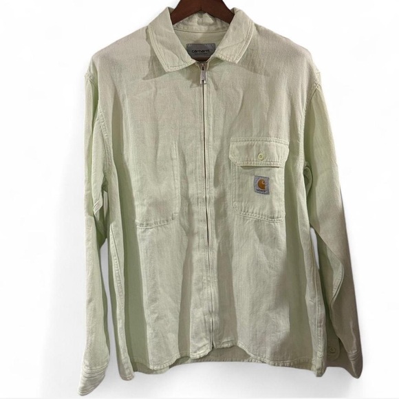 Brand New Carhartt Work in Progress WIP Men's Full Zip Shirt Jacket Size Large
